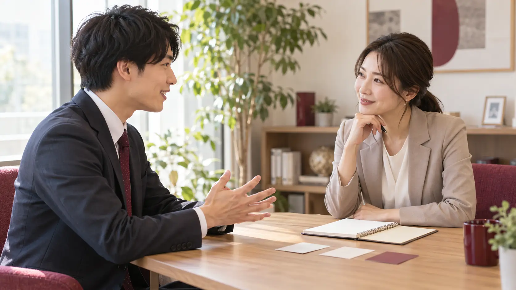 仕事選びに関連する相談・仕事風景のイメージ