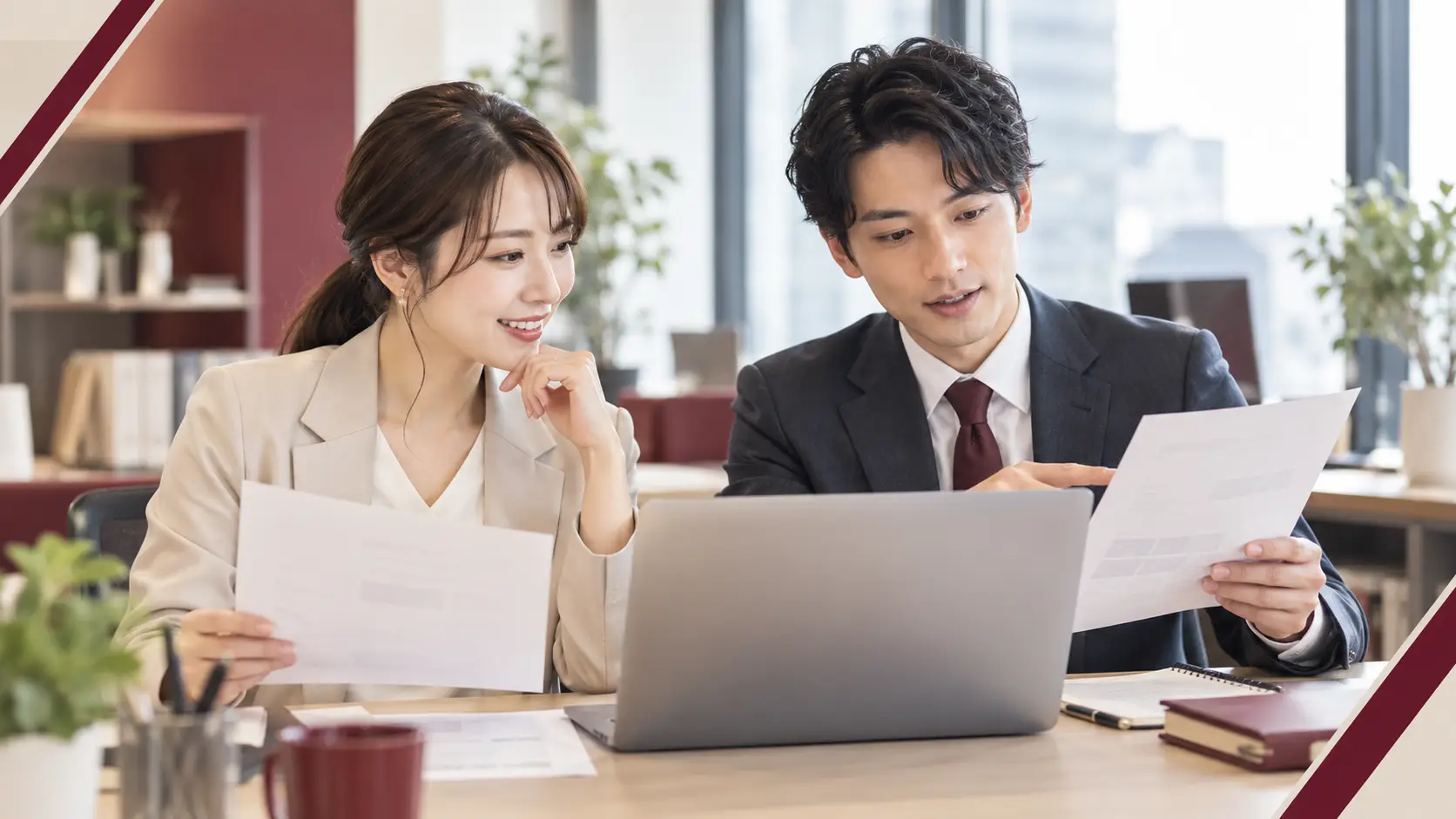 仕事選びに関連する相談や作業のイメージ